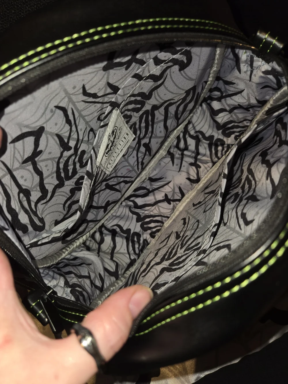 Love Pain & Stitches X Pumpkin Kult Double Crossbody Bag